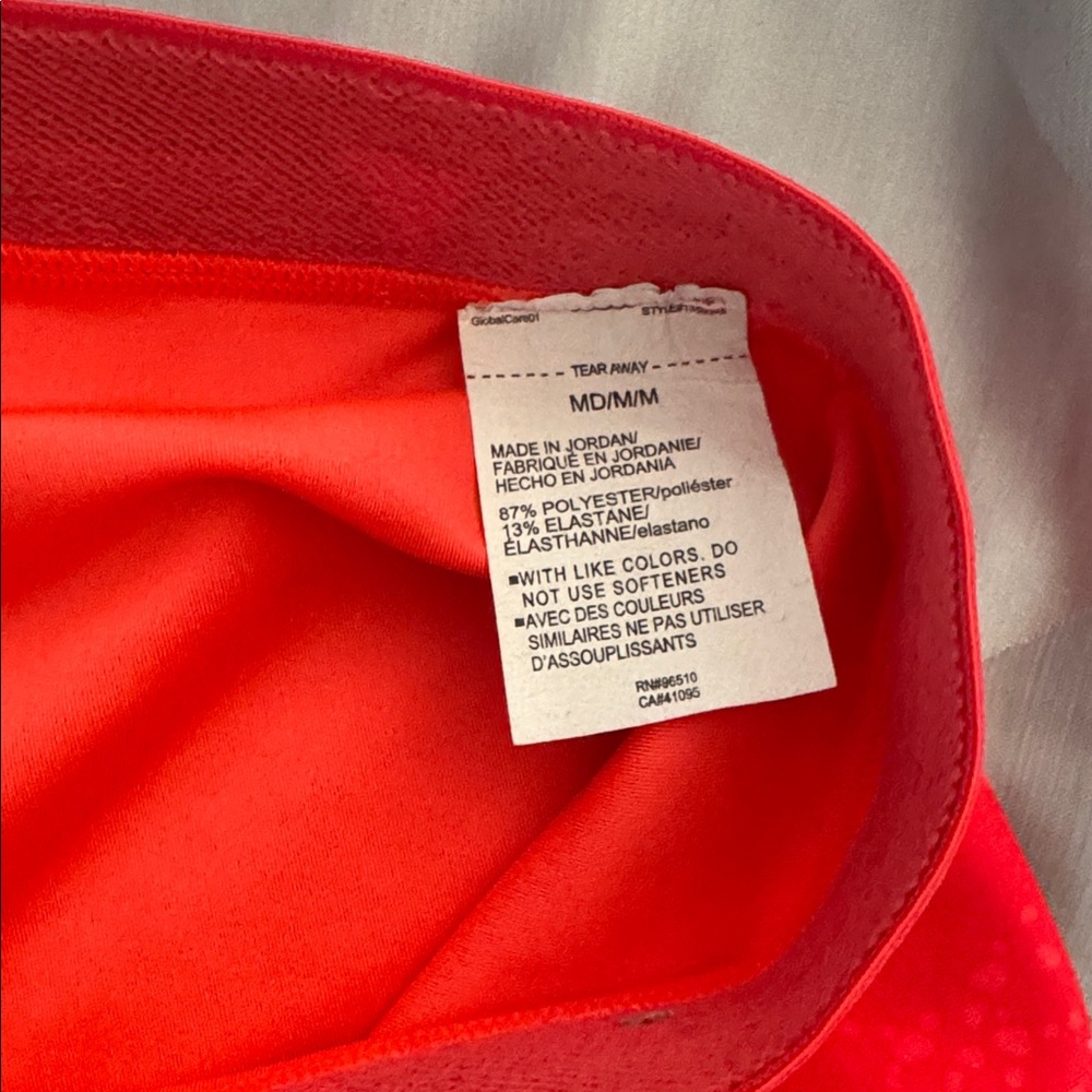 Under Armour Project Rock Red Patterned Shorts - image 3